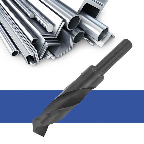 Drill Bit 1/2 inch Shank Drill Bit Drill Bit Tool Premium High Speed Steel for Wood Metal, Drill Bits (20.5mm) in Saudi Arabia