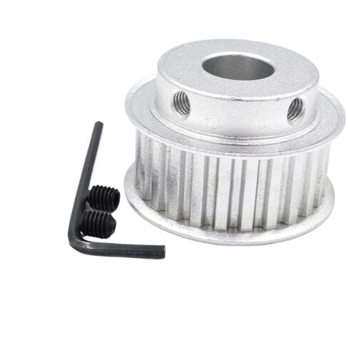 23 24 25 26 Teeth XL Timing Pulley Bore 5/6/6.35/7/8/10/12/14/15/16/17/18/19/25mm for Belt Width 10/15mm 23T 24T 25T 26T(19mm-keyway6x2.8mmCF,24 Teeth,15mm) in Saudi Arabia