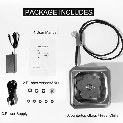 صقيع زجاجي سريع سريع من ثاني أكسيد الكربون، مبرد موفر للطاقة والمساحة، مع أضواء نيون، يمكن تجميد الكوب بسرعة إلى -45 درجة مئوية، صقيع لمدة 6 ثوانٍ، للحانات والنوادي الليلية والحانات والمطاعم والفنادق in Kuwait