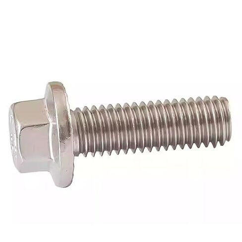 M10-1.5 × 35 مم طقم صواميل براغي سداسية ذات حواف مترية، 11 قطعة براغي شفة و6 قطع صواميل شفة، مجموعة أدوات مشعب العادم، محرك سداسي خارجي، 304 فولاذ مقاوم للصدأ 18-8، ملولب خشن بالكامل in Saudi Arabia