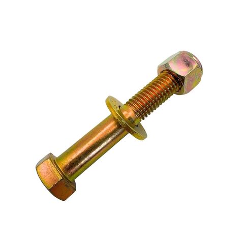 1/2"-13 x 3 Grade 8 Hex Bolts (4-Pack) with Flat Washers & Nylon Lock Nuts – SAE J429 Coarse Thread Heavy-Duty Bolts for Automotive, Machinery & Construction 3.0" in Saudi Arabia