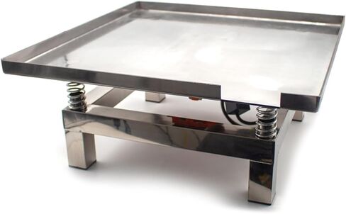Concrete Vibrating Table 50x50CM Test Bench, Stainless Steel Mini Vibration Platform for Vibration Testing, Block Vibration Table in Saudi Arabia