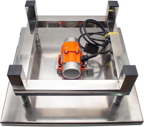 Concrete Vibrating Table 50x50CM Test Bench, Stainless Steel Mini Vibration Platform for Vibration Testing, Block Vibration Table in Saudi Arabia