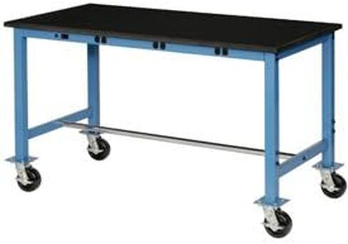 Phenolic Safety Edge Mobile Power Apron Lab Bench - Blue in Saudi Arabia