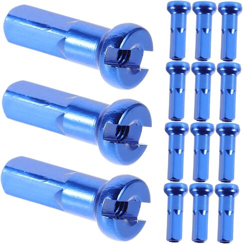 15pcs Bicycle Nipples Aluminum Alloy Bike Wheel Caps for Mountain Road Bikes Nut Covers Decorative Wheel Ornaments in Saudi Arabia