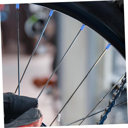 15pcs Bicycle Nipples Aluminum Alloy Bike Wheel Caps for Mountain Road Bikes Nut Covers Decorative Wheel Ornaments in Saudi Arabia