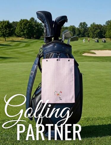 Martini Gifts for Women, Martini Golf Towel Women, Golfers Accessories - 19th Hole - 40 x 60cm Microfiber Golf Towel for Golf-Bags for Birthday, Christmas in Saudi Arabia