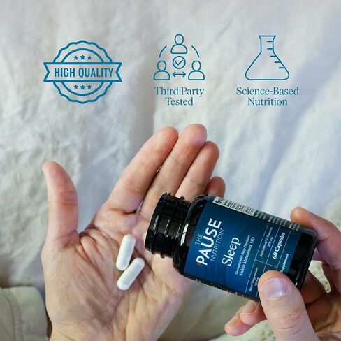 مكمل النوم المؤقت للحياة، مزيج ليلي غير معتاد من المغنيسيوم والميلاتونين الدقيق والثيانين، دعم النوم والاسترخاء للرجال والنساء، خالي من الغلوتين، 60 كبسولة، 30 وجبة in Kuwait