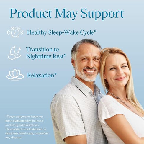 مكمل النوم المؤقت للحياة، مزيج ليلي غير معتاد من المغنيسيوم والميلاتونين الدقيق والثيانين، دعم النوم والاسترخاء للرجال والنساء، خالي من الغلوتين، 60 كبسولة، 30 وجبة in Kuwait
