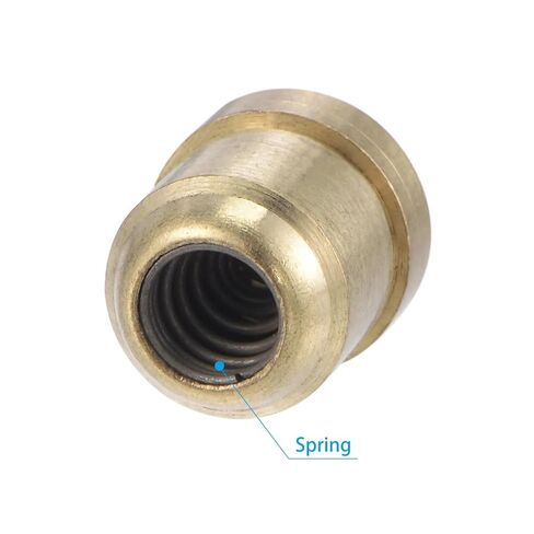 4Pcs Press Fit Ball Oiler Brass Push Button Flange Grease Oil Cup 10mm for Gas Engine Motor Lubrication System in Saudi Arabia