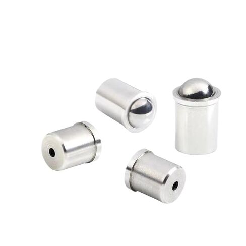 50Pcs 304 Stainless Steel Ball Plunger Push Fit Ball Spring Ball Plungers D3-D12(D6xL6) in Saudi Arabia