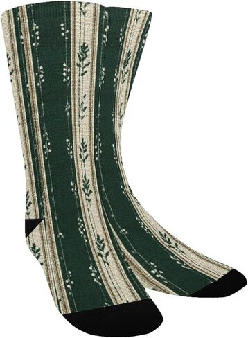 جوارب للمشي لمسافات طويلة بطباعة مخططة عشبية - جوارب شتوية حرارية سميكة دافئة للأطفال الصغار للأولاد والبنات للمدرسة، والارتداء اليومي والأنشطة الخارجية in Kuwait