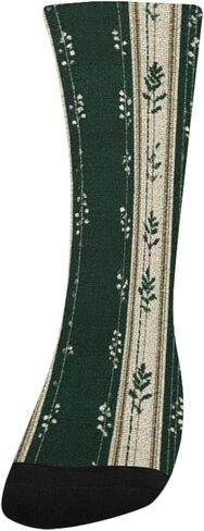 جوارب للمشي لمسافات طويلة بطباعة مخططة عشبية - جوارب شتوية حرارية سميكة دافئة للأطفال الصغار للأولاد والبنات للمدرسة، والارتداء اليومي والأنشطة الخارجية in Kuwait