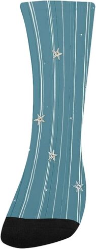 جوارب Galaxy Slant Motif Stars للمشي لمسافات طويلة - جوارب شتوية حرارية سميكة دافئة للأولاد والبنات للمدرسة، والارتداء اليومي والأنشطة الخارجية in Kuwait