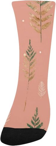 جوارب الخريف السرخس للمشي لمسافات طويلة - جوارب شتوية حرارية سميكة دافئة للأولاد والبنات الصغار للمدرسة، والارتداء اليومي والأنشطة الخارجية in Kuwait