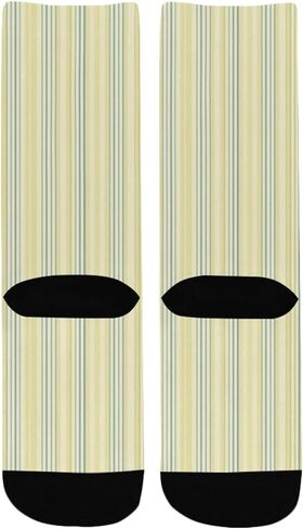 جوارب للمشي لمسافات طويلة مطبوعة مخططة بالزبدة - جوارب شتوية حرارية سميكة دافئة للأولاد والبنات للمدرسة، والارتداء اليومي والأنشطة الخارجية in Kuwait