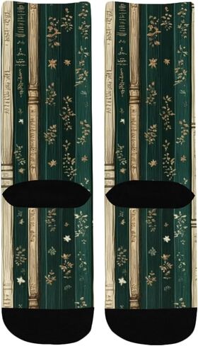 جوارب المشي لمسافات طويلة بطباعة التمرير من Green Wizard - جوارب شتوية حرارية سميكة دافئة للأولاد والبنات للمدرسة، والارتداء اليومي والأنشطة الخارجية in Kuwait