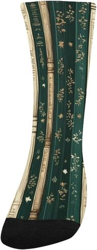 جوارب المشي لمسافات طويلة بطباعة التمرير من Green Wizard - جوارب شتوية حرارية سميكة دافئة للأولاد والبنات للمدرسة، والارتداء اليومي والأنشطة الخارجية in Kuwait