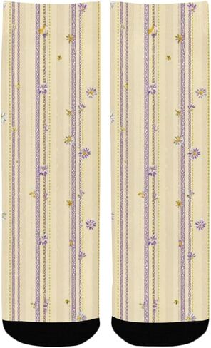 جوارب المشي لمسافات طويلة باللون الأرجواني الأنيق - جوارب شتوية حرارية سميكة دافئة للأولاد والبنات للمدرسة، والارتداء اليومي والأنشطة الخارجية in Kuwait