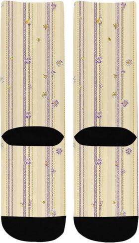 جوارب المشي لمسافات طويلة باللون الأرجواني الأنيق - جوارب شتوية حرارية سميكة دافئة للأولاد والبنات للمدرسة، والارتداء اليومي والأنشطة الخارجية in Kuwait