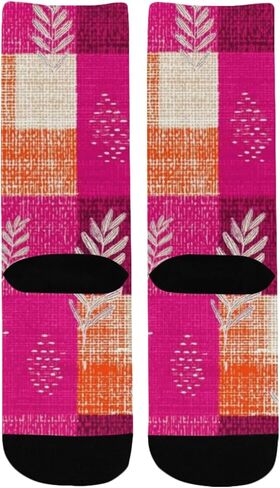 جوارب جريئة منقوشة للمشي لمسافات طويلة - جوارب شتوية حرارية سميكة دافئة للأولاد والبنات الصغار للمدرسة، والارتداء اليومي والأنشطة الخارجية in Kuwait