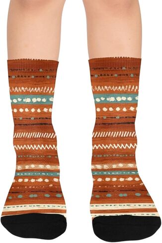 جوارب للمشي لمسافات طويلة من نسيج الصحراء - جوارب شتوية حرارية سميكة دافئة للأولاد والبنات الصغار للمدرسة، والارتداء اليومي والأنشطة الخارجية in Kuwait