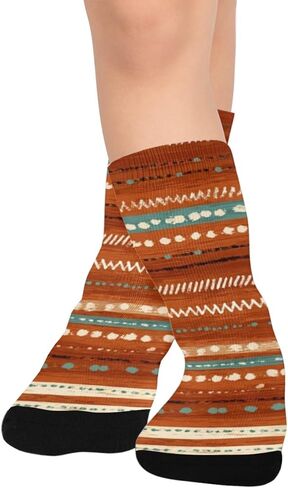 جوارب للمشي لمسافات طويلة من نسيج الصحراء - جوارب شتوية حرارية سميكة دافئة للأولاد والبنات الصغار للمدرسة، والارتداء اليومي والأنشطة الخارجية in Kuwait