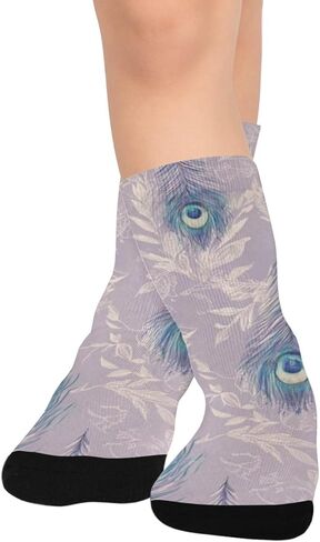 جوارب Mystic Feather Vibe للمشي لمسافات طويلة - جوارب شتوية حرارية سميكة دافئة للأولاد والبنات للمدرسة، والارتداء اليومي والأنشطة الخارجية in Kuwait