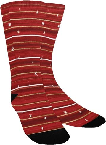 جوارب احتفالية منقوشة فنية للمشي لمسافات طويلة - جوارب شتوية حرارية سميكة دافئة للأطفال الصغار للأولاد والبنات للمدرسة، والارتداء اليومي والأنشطة الخارجية in Kuwait