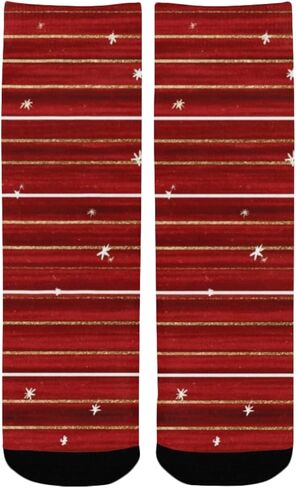 جوارب احتفالية منقوشة فنية للمشي لمسافات طويلة - جوارب شتوية حرارية سميكة دافئة للأطفال الصغار للأولاد والبنات للمدرسة، والارتداء اليومي والأنشطة الخارجية in Kuwait