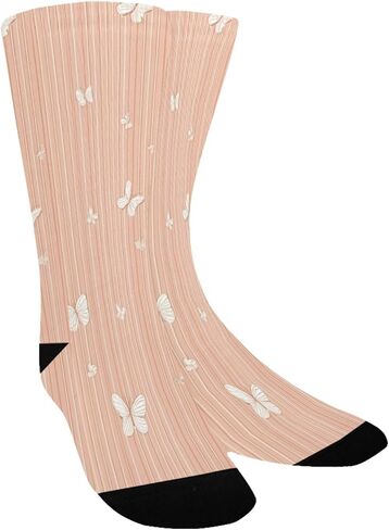 جوارب التنزه سيرًا على الأقدام من Pastel Petal Glow - جوارب شتوية حرارية سميكة دافئة للأولاد والبنات الصغار للمدرسة، والارتداء اليومي والأنشطة الخارجية in Kuwait