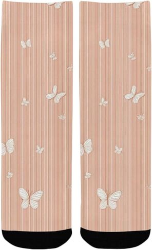 جوارب التنزه سيرًا على الأقدام من Pastel Petal Glow - جوارب شتوية حرارية سميكة دافئة للأولاد والبنات الصغار للمدرسة، والارتداء اليومي والأنشطة الخارجية in Kuwait