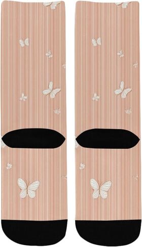 جوارب التنزه سيرًا على الأقدام من Pastel Petal Glow - جوارب شتوية حرارية سميكة دافئة للأولاد والبنات الصغار للمدرسة، والارتداء اليومي والأنشطة الخارجية in Kuwait