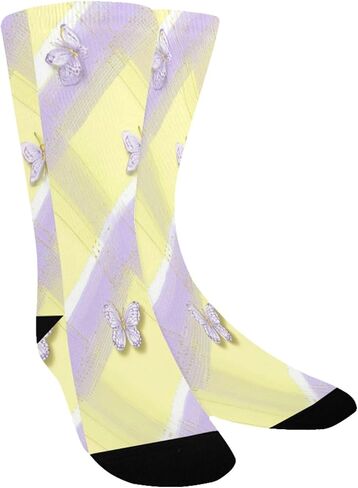 جوارب لافندر جينجهام أرجوانية للمشي لمسافات طويلة - جوارب شتوية حرارية سميكة دافئة للأولاد والبنات للمدرسة، والارتداء اليومي والأنشطة الخارجية in Kuwait