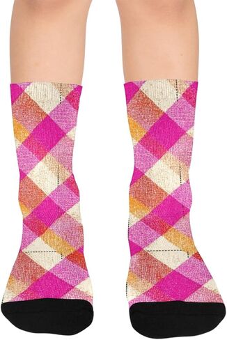 جوارب المشي لمسافات طويلة نابضة بالحياة - جوارب شتوية حرارية سميكة دافئة للأولاد والبنات الصغار للمدرسة، والارتداء اليومي والأنشطة الخارجية in Kuwait