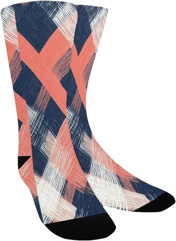 جوارب مشي باللون الوردي مخططة ناعمة - جوارب شتوية حرارية سميكة دافئة للأولاد والبنات الصغار للمدرسة، والارتداء اليومي والأنشطة الخارجية in Kuwait