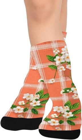 جوارب برايت بلوم موتيف للمشي لمسافات طويلة - جوارب شتوية حرارية سميكة دافئة للأولاد والبنات الصغار للمدرسة، والارتداء اليومي والأنشطة الخارجية in Kuwait