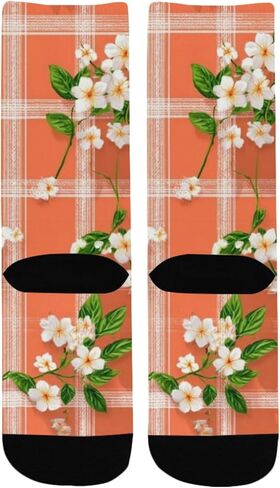 جوارب برايت بلوم موتيف للمشي لمسافات طويلة - جوارب شتوية حرارية سميكة دافئة للأولاد والبنات الصغار للمدرسة، والارتداء اليومي والأنشطة الخارجية in Kuwait