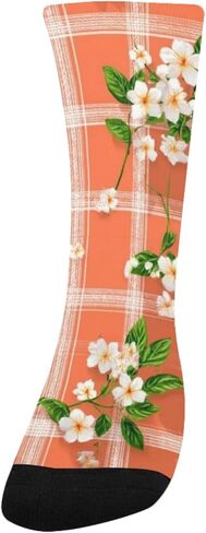 جوارب برايت بلوم موتيف للمشي لمسافات طويلة - جوارب شتوية حرارية سميكة دافئة للأولاد والبنات الصغار للمدرسة، والارتداء اليومي والأنشطة الخارجية in Kuwait