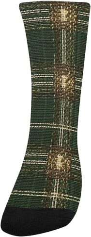 جوارب خضراء فاخرة للمشي لمسافات طويلة - جوارب شتوية حرارية سميكة دافئة للأولاد والبنات الصغار للمدرسة، والارتداء اليومي والأنشطة الخارجية in Kuwait