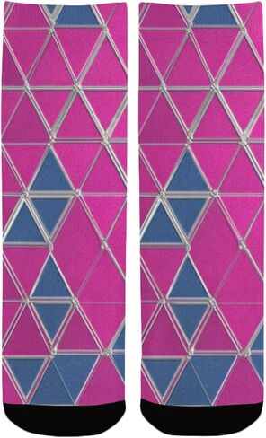 جوارب التنزه سيرًا على الأقدام باللون الوردي من Electric Gem Vibe - جوارب شتوية حرارية سميكة دافئة للأطفال الصغار للأولاد والبنات للمدرسة، والارتداء اليومي والأنشطة الخارجية in Kuwait