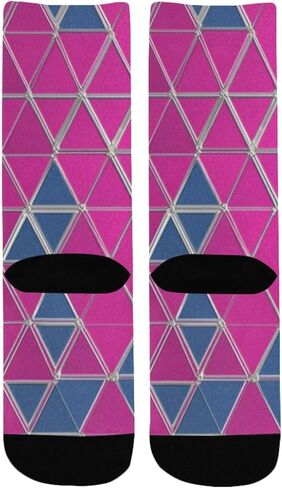 جوارب التنزه سيرًا على الأقدام باللون الوردي من Electric Gem Vibe - جوارب شتوية حرارية سميكة دافئة للأطفال الصغار للأولاد والبنات للمدرسة، والارتداء اليومي والأنشطة الخارجية in Kuwait