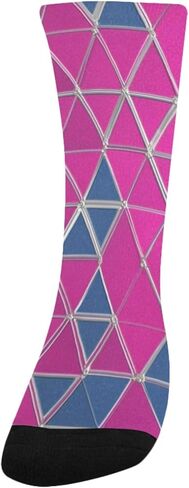 جوارب التنزه سيرًا على الأقدام باللون الوردي من Electric Gem Vibe - جوارب شتوية حرارية سميكة دافئة للأطفال الصغار للأولاد والبنات للمدرسة، والارتداء اليومي والأنشطة الخارجية in Kuwait