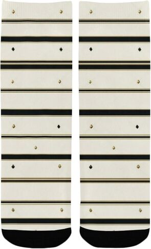 جوارب المشي لمسافات طويلة مخططة مذهبة - جوارب شتوية حرارية سميكة دافئة للأولاد والبنات الصغار للمدرسة، والارتداء اليومي والأنشطة الخارجية in Kuwait