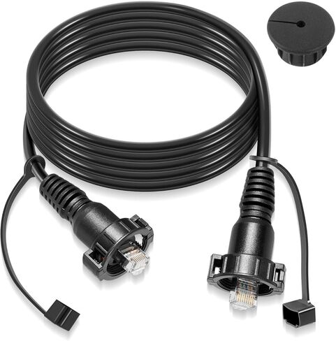 كابل الشبكة البحرية 10 أقدام استبدال Garmin 010-10550-00 ، RJ45 Ethernet الحبل (من الذكور إلى ذكر) ، لـ Garmin Echomap Plus/UHD/Ultra ، لـ GCV 10/GCV 20/C ، لـ GPSMAP/Panoptix in Kuwait