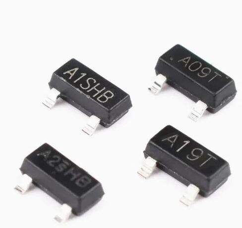 SI2300 SI2301 SI2302 SI2303 SI2304 SI2305/2306/2308 SOT23 A1/A2SHB SMD MOS الترانزستور 50 قطعة (SI2303) in Kuwait