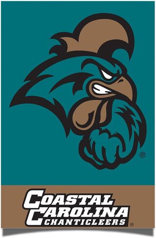 Desert Cactus Coastal Carolina University Poster CCU Chanticleers 11 x 17 Inch Room Office Décor Decoration Official Fan Gear (11x17 inch,Version 1A) in Saudi Arabia