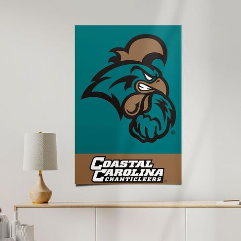 Desert Cactus Coastal Carolina University Poster CCU Chanticleers 11 x 17 Inch Room Office Décor Decoration Official Fan Gear (11x17 inch,Version 1A) in Saudi Arabia