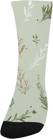 جوارب Wild Meadow Vibe Spring للتنزه سيرًا على الأقدام - جوارب شتوية سميكة دافئة للأولاد والبنات الصغار للمدرسة، والارتداء اليومي والأنشطة الخارجية in Kuwait