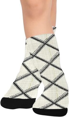 جوارب كلاسيكية منقوشة للتنزه سيرًا على الأقدام - جوارب شتوية حرارية سميكة دافئة للأطفال الصغار للأولاد والبنات للمدرسة، والارتداء اليومي والأنشطة الخارجية in Kuwait